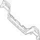 Kia 86631P1600 Rear Bumper Beam