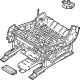 Kia 89230XA220 Rear Seat Cushion Frame Assembly