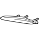 Kia 84790DO000DQ5 GARNISH ASSY-CRASH P
