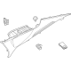 Kia 85850GG000GYT Rear Pillar Trim Assembly Kia 85850GG000GYT Rear Pillar Trim Assembly