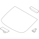 Kia 87110GG200 GLASS ASSY-TAIL GATE