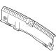 Kia 85770GG000RBQ TRIM ASSY-RR TRANSVE Kia 85770GG000RBQ TRIM ASSY-RR TRANSVE