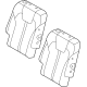 Kia 89400P2BF0MD6 2nd Seat Back Assembly Right Hand Kia 89400P2BF0MD6 2nd Seat Back Assembly Right Hand