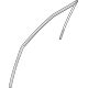 Kia 82540DO000 RUN ASSY-FR DR WDO G