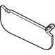 Kia 85210GG020GYT Sunvisor Assembly Left Hand Kia 85210GG020GYT Sunvisor Assembly Left Hand
