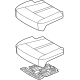 Kia 89100P2570MC3 2nd Seat Cushion Assembly