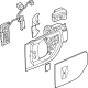 Kia 695C0DO000ABP PANEL-CHARGE PORT DR