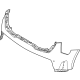 Kia 86510P2500 Front Bumper Upper Cover Kia 86510P2500 Front Bumper Upper Cover