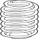 Kia 55330GG000 Rear Spring Kia 55330GG000 Rear Spring