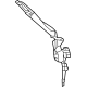 Kia 71550P2600 Quarter Extension Assembly