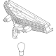 Kia 92700AA000 LAMP ASSY-HIGH MOUNT Kia 92700AA000 LAMP ASSY-HIGH MOUNT