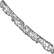 Kia 86535XA000 BRACKET-REINF Kia 86535XA000 BRACKET-REINF