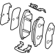 Kia 58101R0A10 Front Disc Brake Pad Kit Kia 58101R0A10 Front Disc Brake Pad Kit