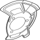 Kia 51755AB000 COVER-FR BRAKE DISC