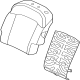 Kia 89450XA200 Rear Seat Back Pad Assembly Kia 89450XA200 Rear Seat Back Pad Assembly