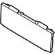 Kia 86741DO000 GARNISH ASSY-AIR CLE Kia 86741DO000 GARNISH ASSY-AIR CLE
