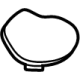 Kia 867B1DO000 CAP-BRAKE RESERVOIR