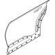 Kia 77111DO000 Rear Door Outer Panel