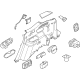 Kia 85730DO080DFS Luggage Side Trim Assembly