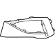 Kia 86595L2AA0AHV Front Bumper Moulding