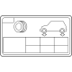 Kia 05203DO610 Tire Pressure Label