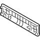 Kia 89070DO200DFS SHIELD COVER-REAR SE