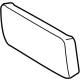 Kia 89290DO210C27 LEG SUPPORT ASSY-RR