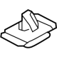 Kia 87758DO000 CLIP-SIDE SILL MOULD