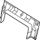 Kia 89080XA400DFS SHIELD COVER-REAR SE