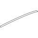 Kia 83860DO000 Rear Door Frame Moulding Assembly