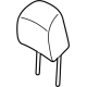 Kia 88700P2AE0MC3 Front Seat Headrest Assembly Kia 88700P2AE0MC3 Front Seat Headrest Assembly