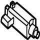 Kia 886G1XA000 MOTOR ASSY-LEG REST