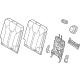 Kia 89A30P4000MC3 3rd Seat Back Assembly Left Hand