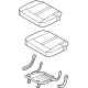 Kia 89A10P2000MC3 3rd Seat Cushion Assembly