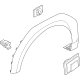 Kia 87712DO000BKL Fender Side Garnish Assembly