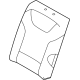 Kia 89350GG100 Rear Seat Back Pad Assembly