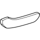 Kia 866V1R5CA0 PAD-REAR BUMPER,LH