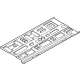 Kia 65121GG000 PANEL-CENTER FLOOR S Kia 65121GG000 PANEL-CENTER FLOOR S