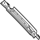 Kia 67133XA000 RAIL ASSY-ROOF RR LW