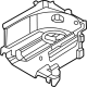 Kia 97219DO000 CASE-HEATER BLOWER,L Kia 97219DO000 CASE-HEATER BLOWER,L