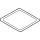 Kia 97127GI000 Intake Seal Kia 97127GI000 Intake Seal