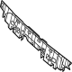 Kia 86625XA000 BRACKET-RR BUMPER RA