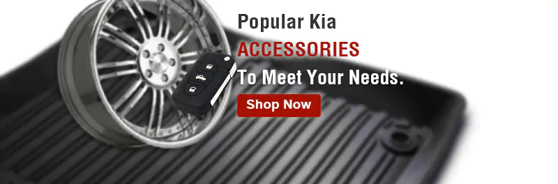 Popular Kia accessories to meet your needs